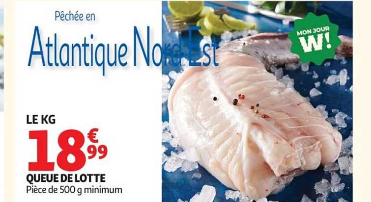 Pêchée en Atlantique Nord-Est