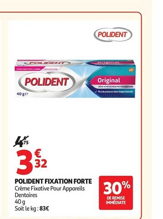 POLIDENT FIXATION FORTE