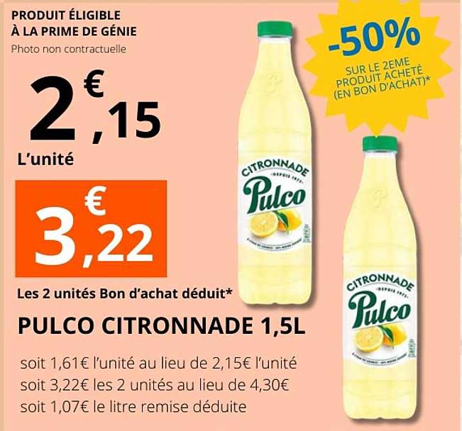 PULCO CITRONNADE 1,5L