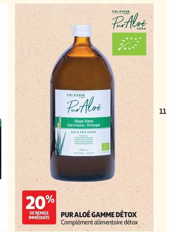 PUR ALOÉ GAMME DÉTOX