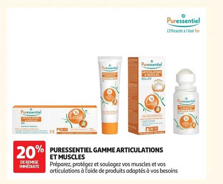 PURESSENTIEL GAMME ARTICULATIONS ET MUSCLES