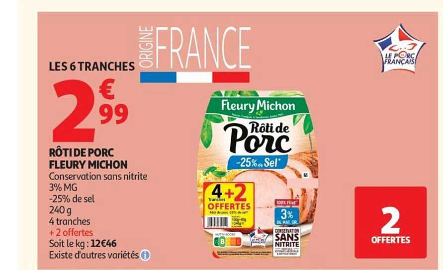RÔTIDE PORC FLEURY MICHON