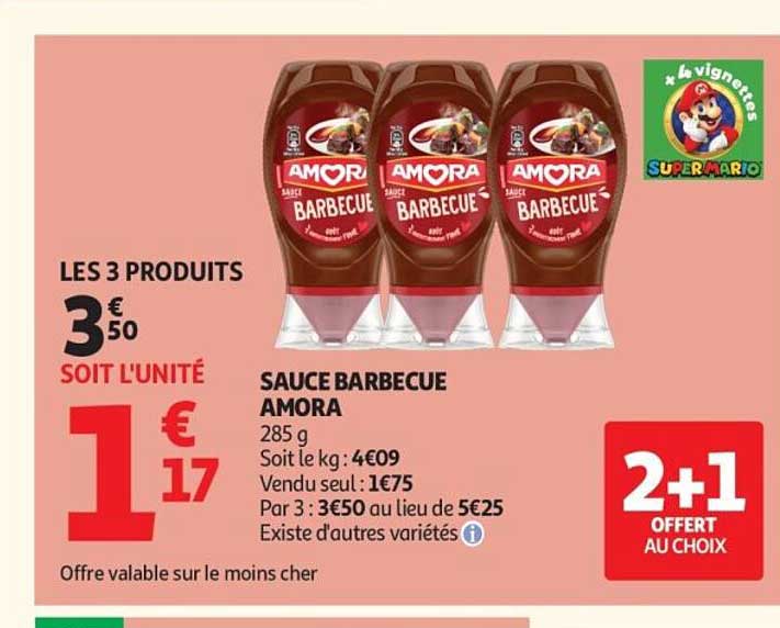 SAUCE BARBECUE AMORA