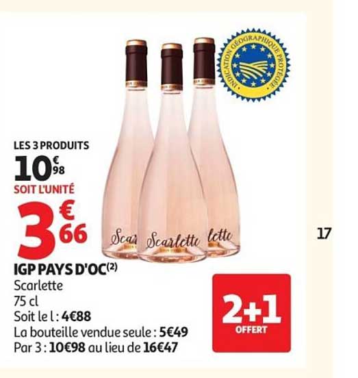 Scarlette 75 cl