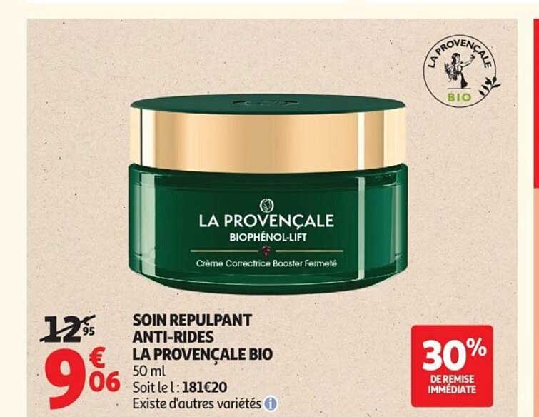 SOIN REPULPANT ANTI-RIDES LA PROVENÇALE BIO 50 ml