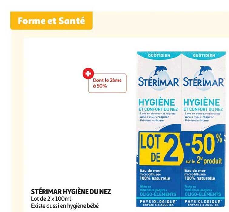 STÉRIMAR HYGIÈNE DU NEZ