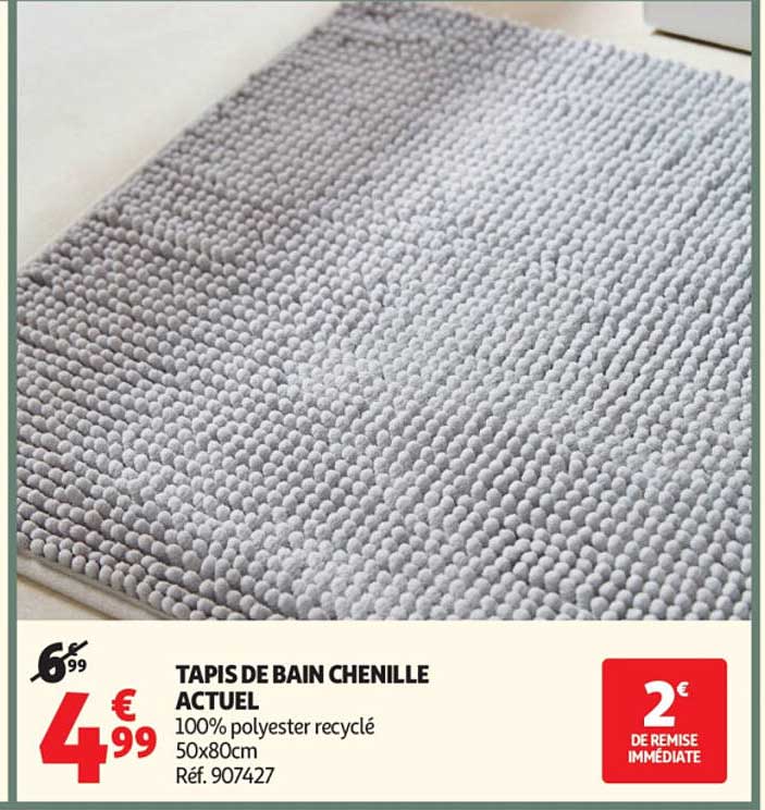 TAPIS DE BAIN CHENILLE ACTUEL