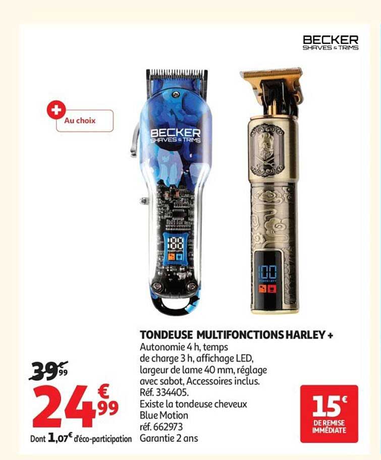 TONDEUSE MULTIFONCTIONS HARLEY +