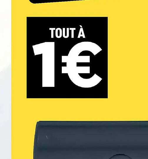 TOUT À 1€