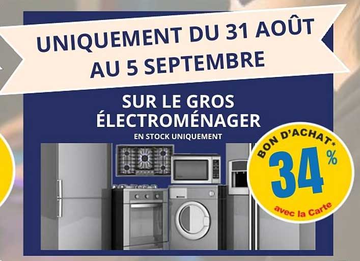 UNIQUEMENT DU 31 AOÛT AU 5 SEPTEMBRE