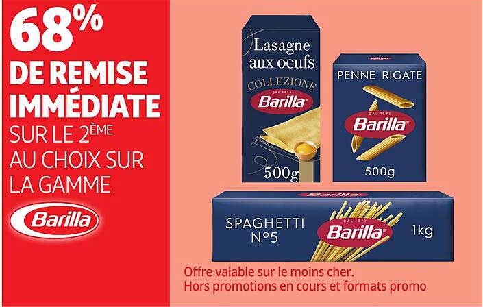 68% DE REMISE IMMINENTE SUR LE 2ÈME AU CHOIX SUR LA GAMME