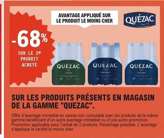 -68% SUR LE 2E PRODUIT ACHETÉ