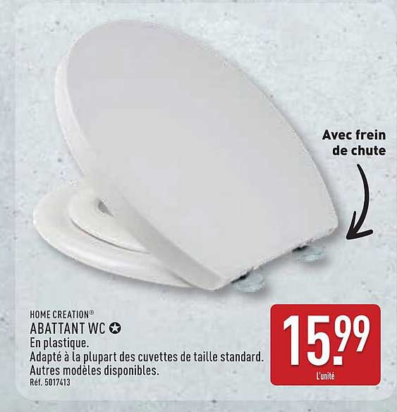 ABATTANT WC