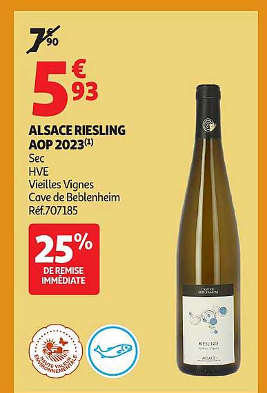 ALSACE RIESLING AOP 2023