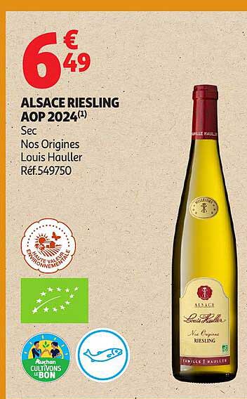 ALSACE RIESLING AOP 2024