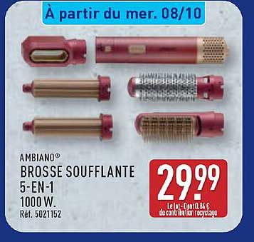 AMBIANO® BROSSE SOUFFLANTE 5-EN-1 1000 W