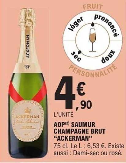 AOP(2) SAUMUR CHAMPAGNE BRUT “ACKERMAN”