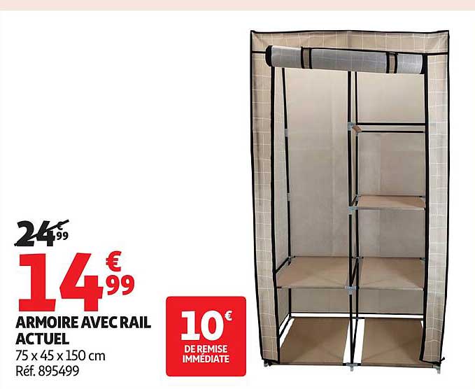 ARMoire Avec rail actuel