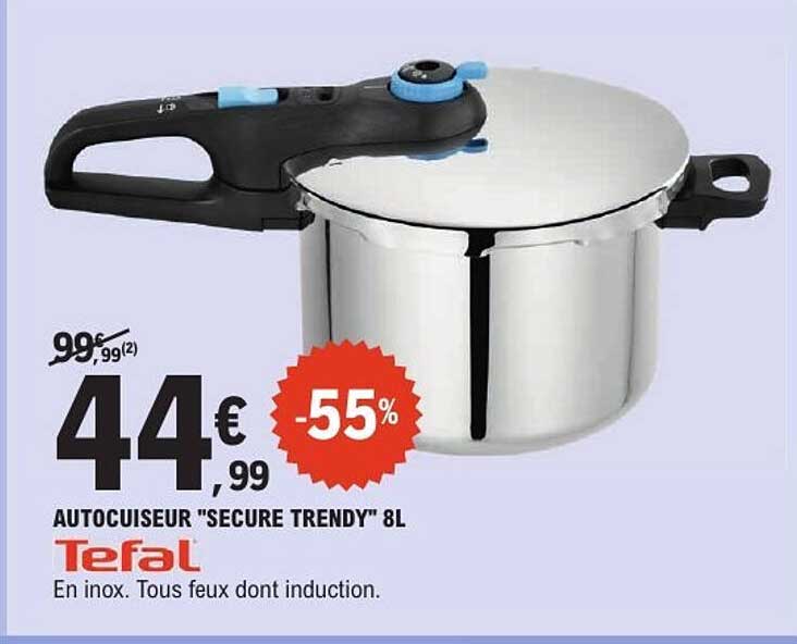 AUTOCUISEUR 'SECURE TRENDY' 8L