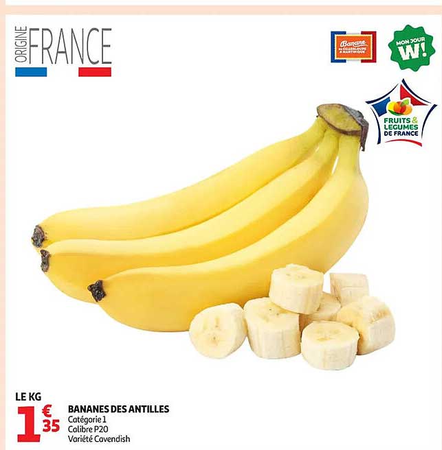 BANANES DES ANTILLES