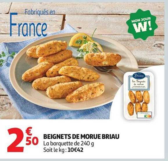 BEIGNETS DE MORUE BRIAU