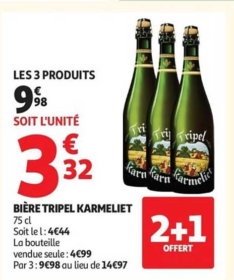 BIÈRE TRIPEL KARMELIET
