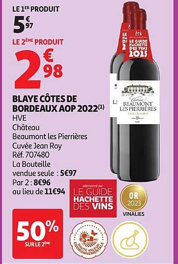 BLAYE CÔTES DE BORDEAUX AOP 2022