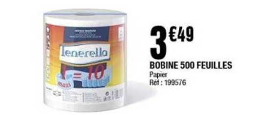 BOBINE 500 FEUILLES