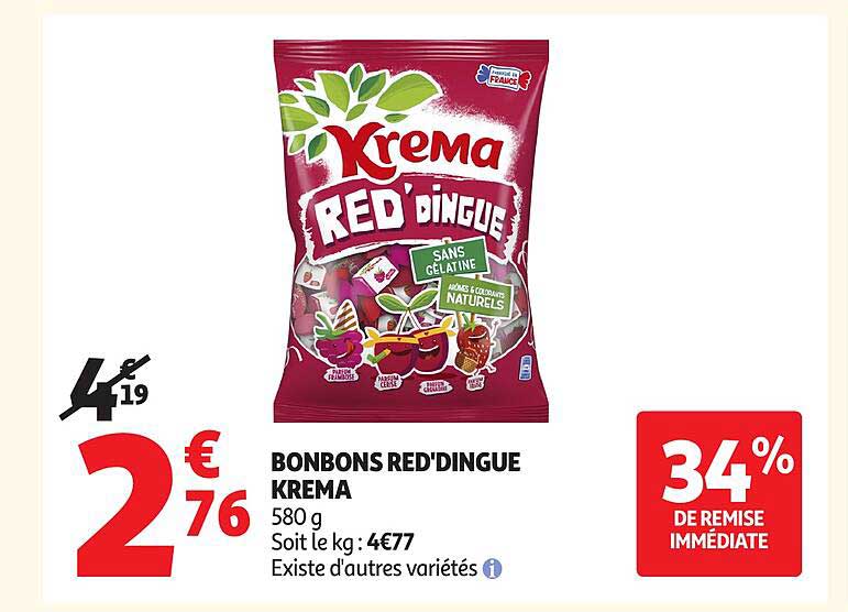 BONBONS RED'DINGUE KREMA