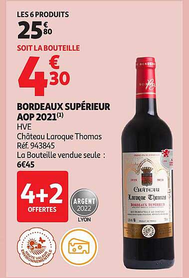 BORDEAUX SUPÉRIEUR AOP 2021