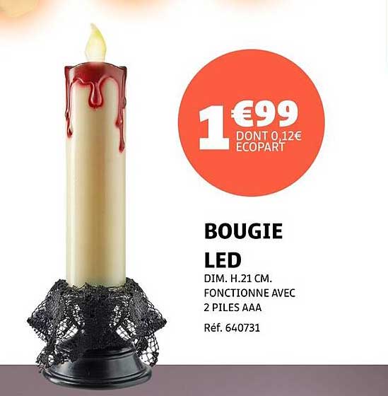 BOUGIE LED