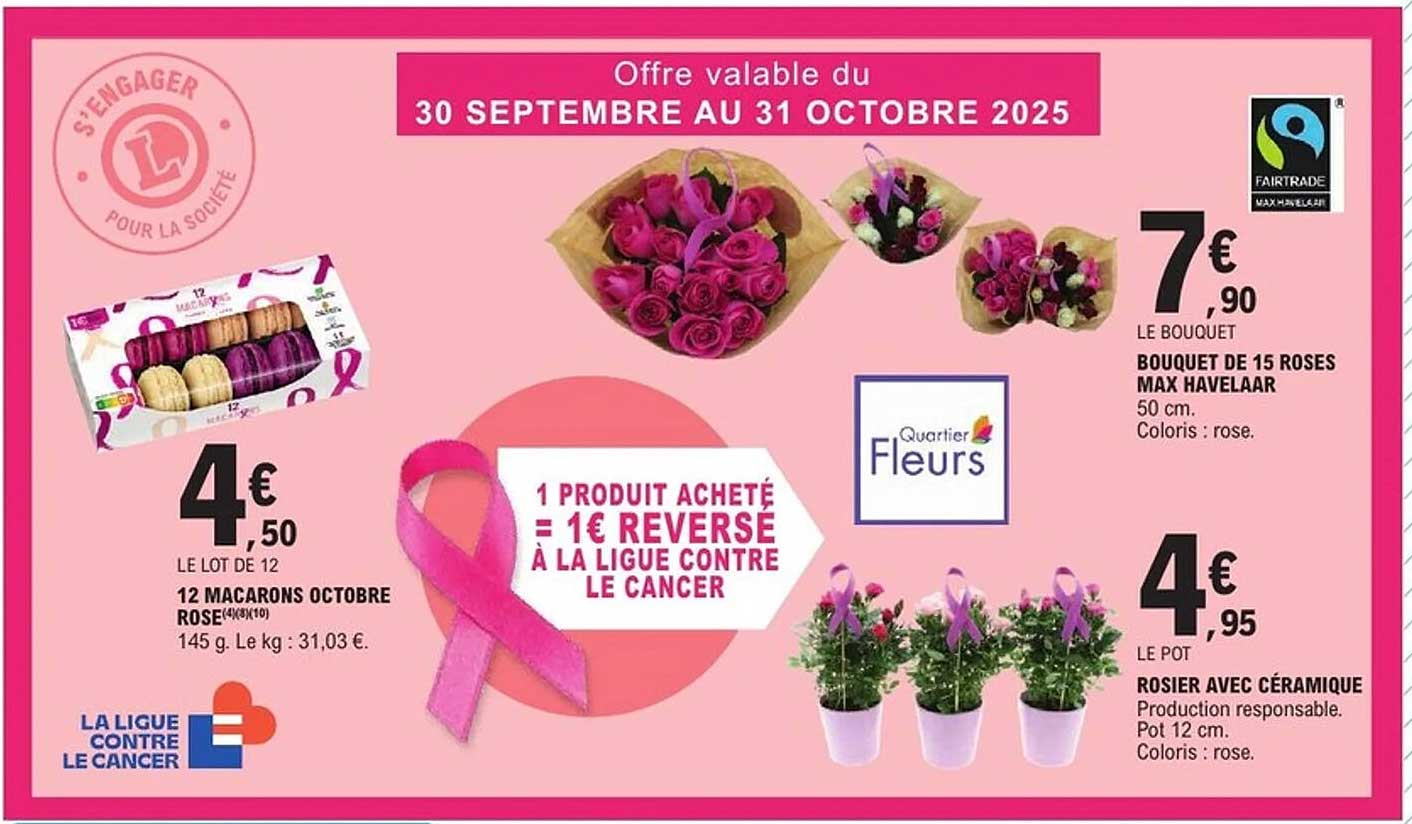 Bouquet de 15 roses Max Havelaar