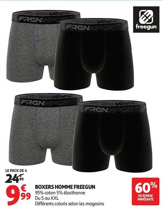 BOXERS HOMME FREEGUN