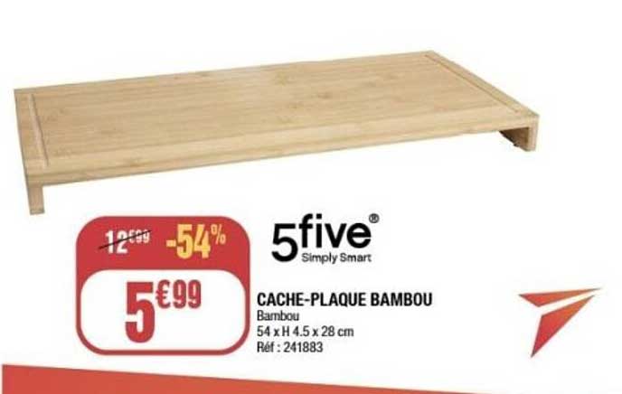 CACHE-PLAQUE BAMBOU