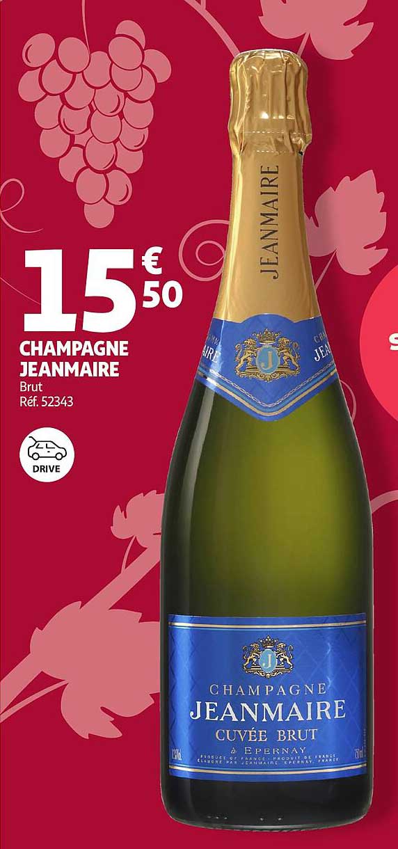CHAMPAGNE JEANMAIRE CUVÉE BRUT