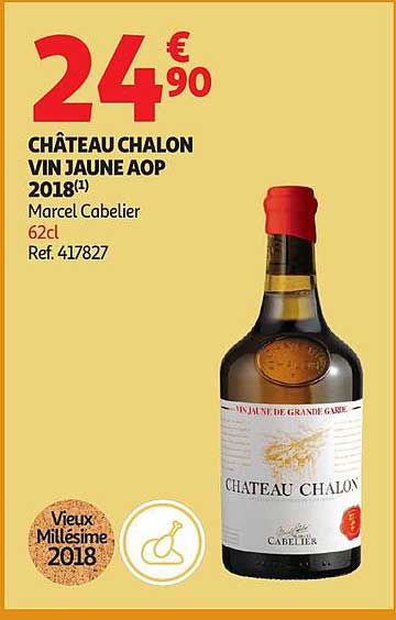CHÂTEAU CHALON VIN JAUNE AOP 2018