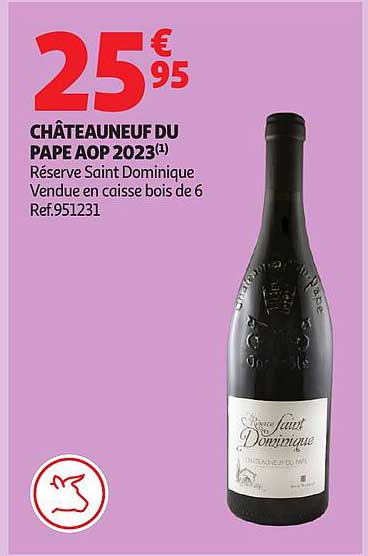 CHÂTEAUNEUF DU PAPE AOP 2023