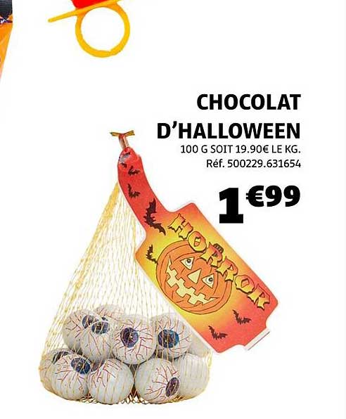CHOCOLAT D’HALLOWEEN