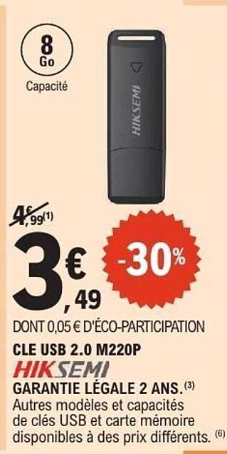 CLE USB 2.0 M220P HIKSEMI