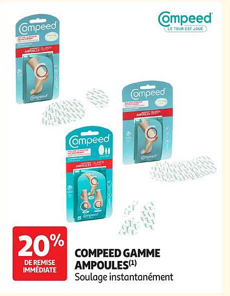 COMPEED GAMME AMPOULES