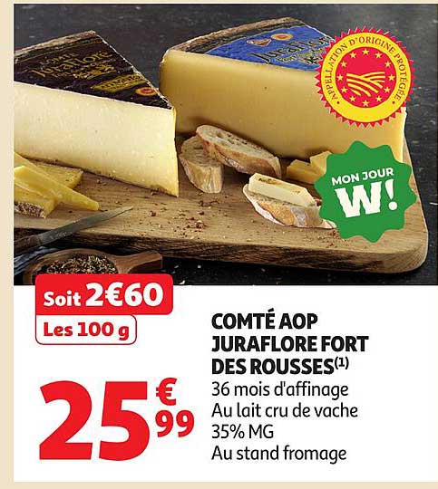 COMTÉ AOP JURAFLORE FORT DES ROUSSES
