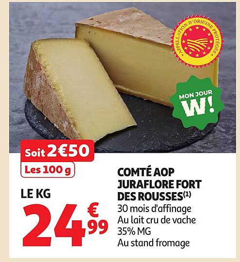 COMTÉ AOP JURAFLORE FORT DES ROUSSES