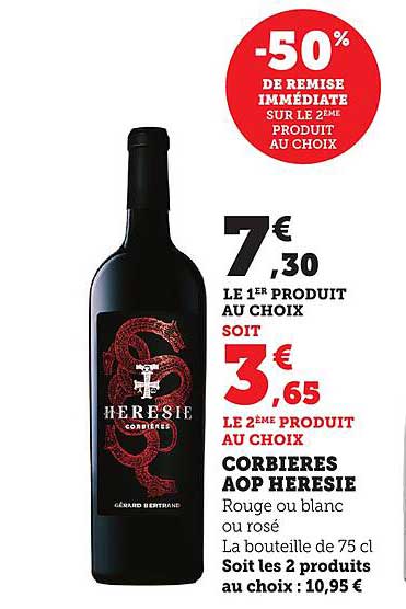 CORBIERES AOP HERESIE