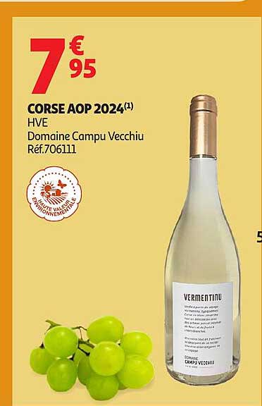 CORSE AOP 2024 HVE Domaine Campu Vecchiu