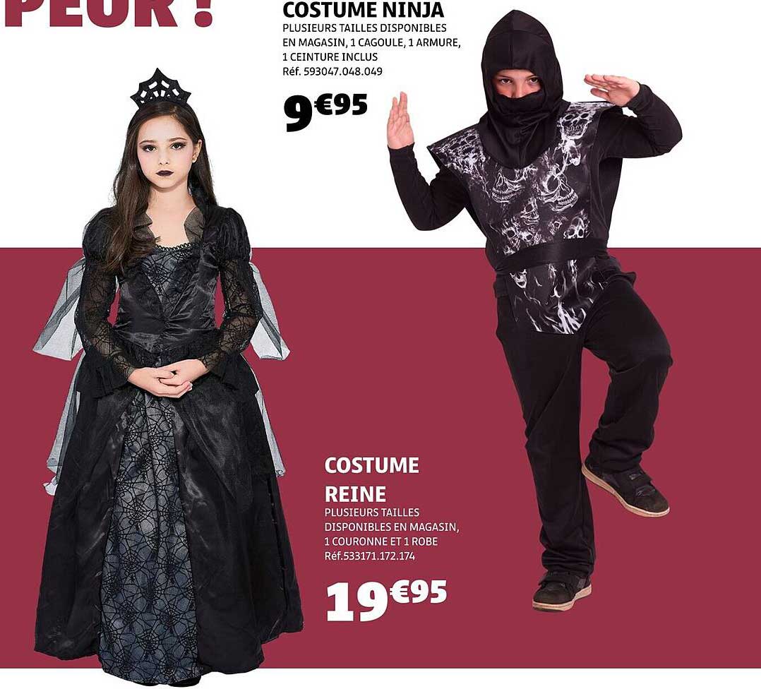 COSTUME NINJA 9€95