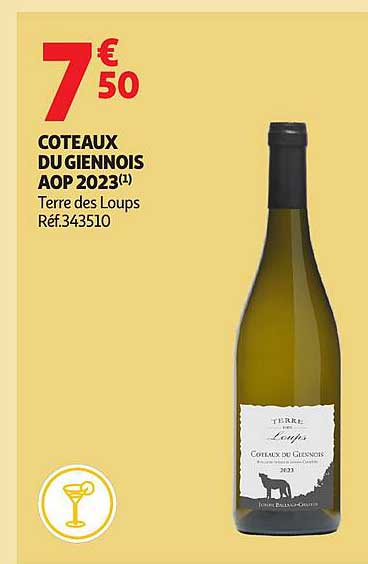 COTEAUX DU GIENNOIS AOP 2023