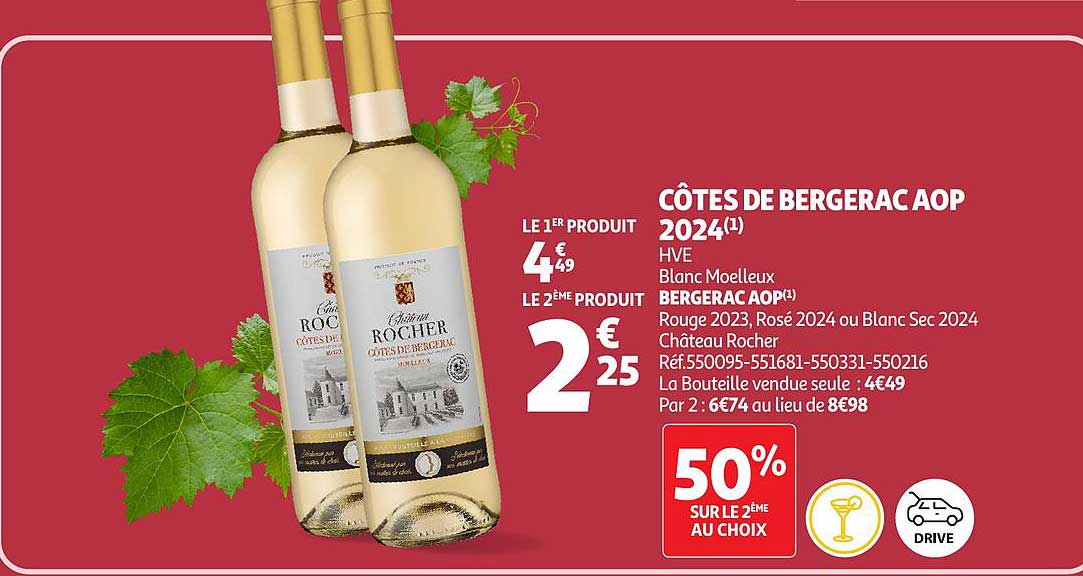 CÔTES DE BERGERAC AOP 2024