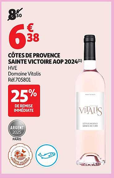 CÔTES DE PROVENCE SAINTE VICTOIRE AOP 2024