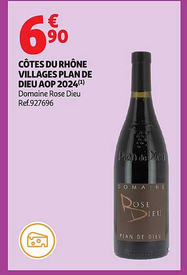 CÔTES DU RHÔNE VILLAGES PLAN DE DIEU AOP 2024