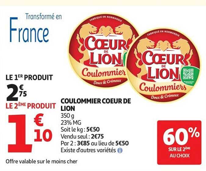 Coulommiers Coeur de Lion